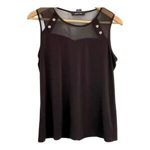 Adele ribbon tank gray andmary③ Adele ribbon tank
